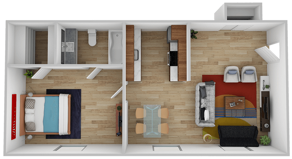 Floorplan A1 for Magnolia